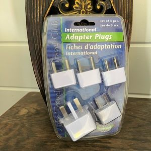 International Travel Plugs (Set of 5) NWT/never opened.
